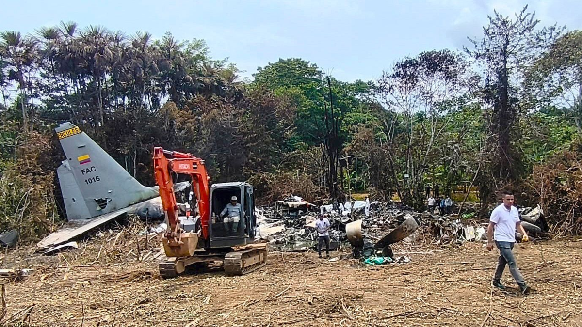 Investigación por caída del Hércules en Putumayo se apoyará en datos de vuelo y evidencias en tierra: estas son las hipótesis que se menejan