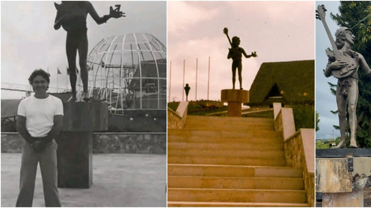 Iban a fundirla: la historia oculta de cómo excapo Carlos Lehder escondió estatua de John Lennon por décadas antes de su regreso a la Posada Alemana