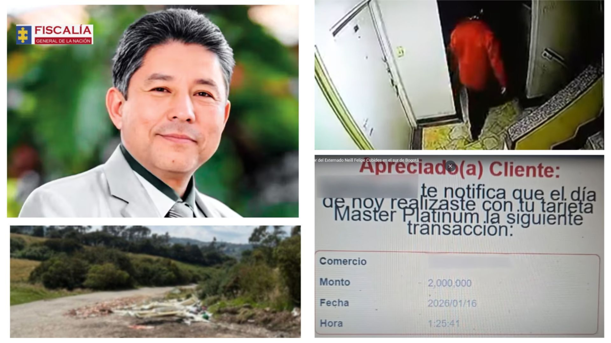 Atención: legalizan capturas de violenta banda detrás del secuestro, tortura y crimen en Bogotá del profesor del Externado Neill Cubides