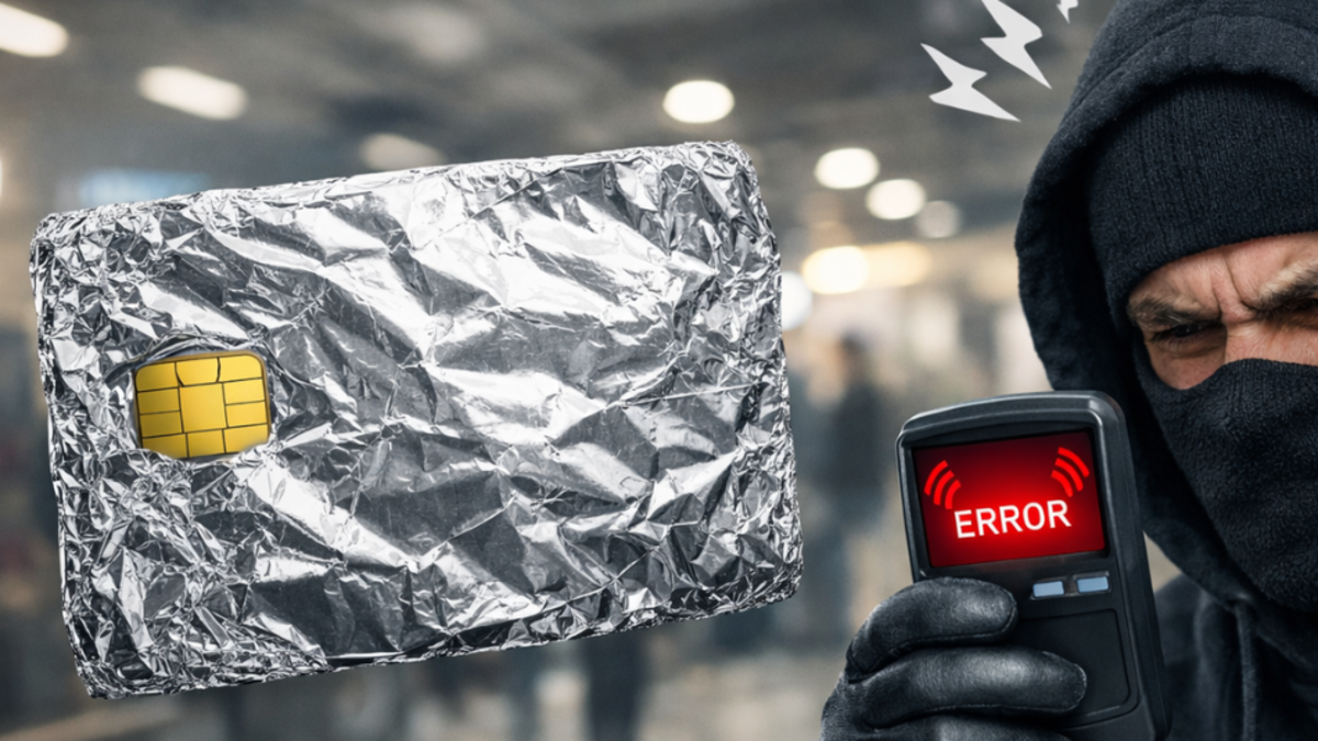 Por qué envolver sus tarjetas en papel aluminio puede proteger sus datos bancarios de robos inalámbricos