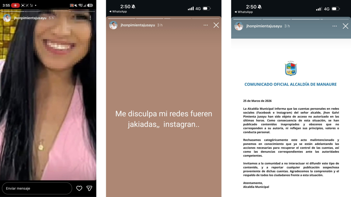 La Guajira | Video difundido desde cuenta del alcalde de Manaure desata controversia nacional y abre investigación por posible hackeo