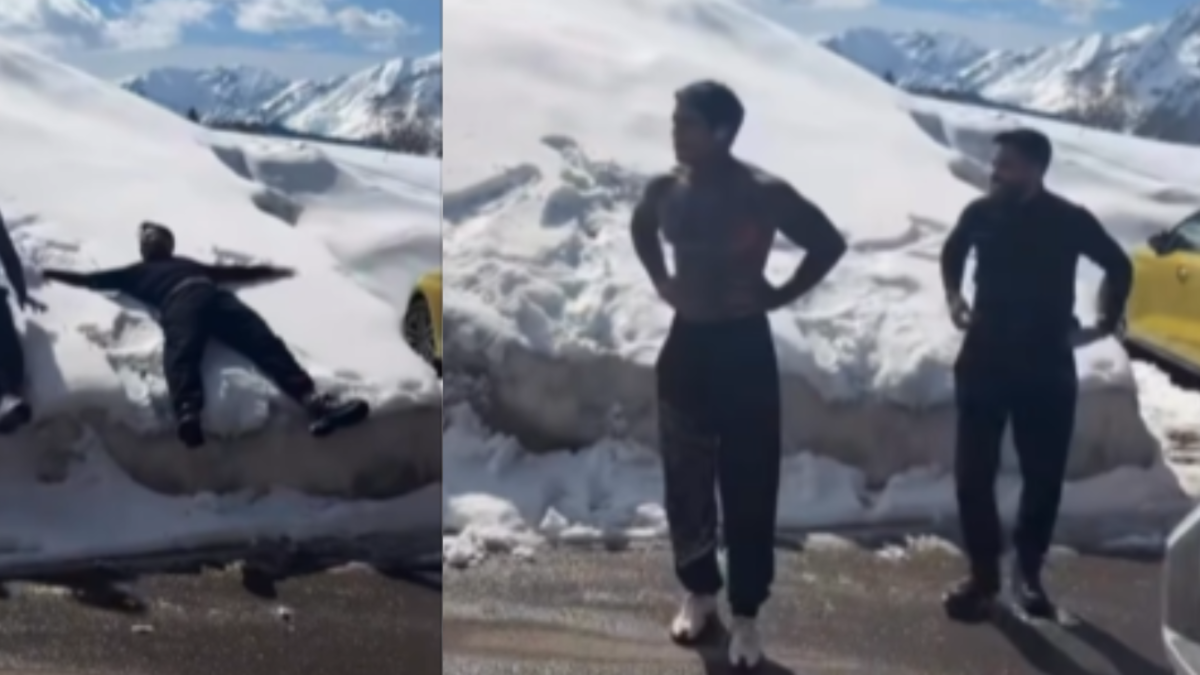El angustiante momento que vivió Yeferson Cossio en la nieve durante su viaje por Europa: ‘Me dolieron los pulmones’