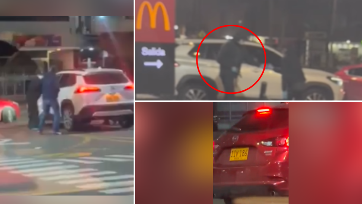 El historial del Mazda rojo usado para violento atraco en McDonald's del norte de Bogotá: ladrones se llevaron camioneta de alta gama