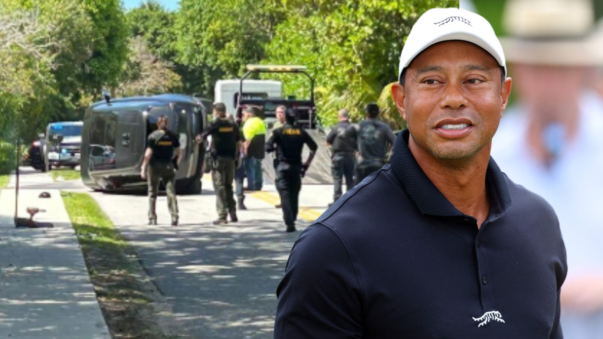 Tiger Woods fue detenido por la Policía tras su nuevo accidente automovilistico: se negó a hacerse una prueba de orina