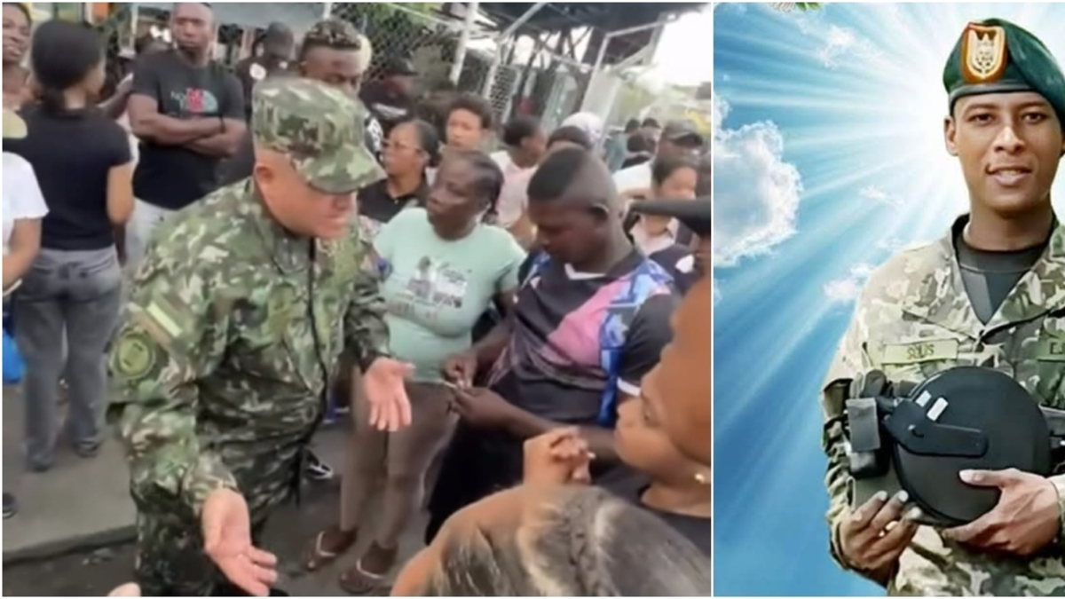 Familia de soldado muerto en tragedia de Puerto Leguízamo bloquea una vía en Tumaco por demora en la entrega del cuerpo: 'No entienden nuestro dolor'