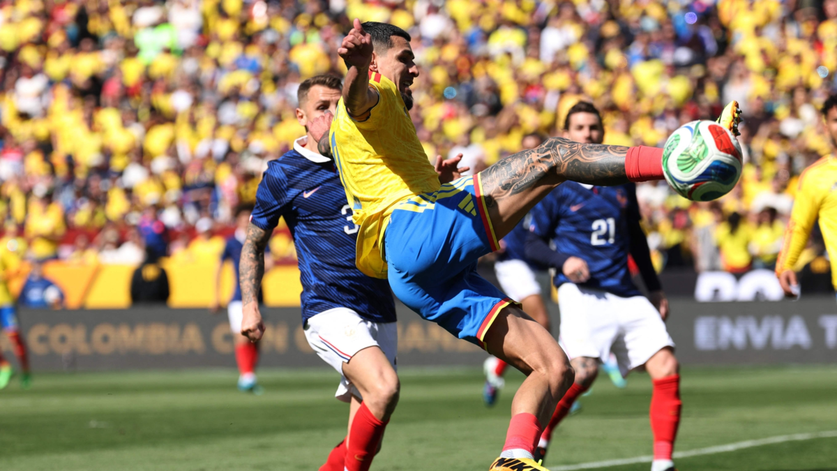 La Selección Colombia se rajó en el examen que tuvo contra Francia en el amistoso: calificación de los jugadores, uno por uno