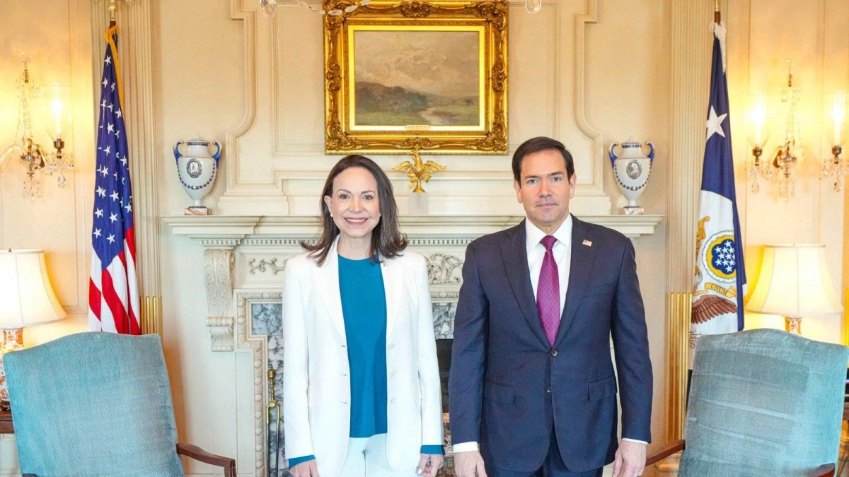 Marco Rubio afirma que EE. UU. no está obstaculizando el regreso de María Corina Machado a Venezuela