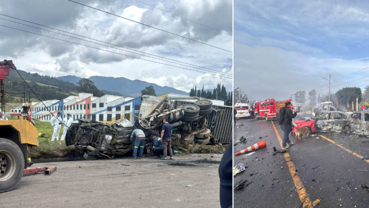 Mal arranque de Semana Santa en las vías: accidente deja 5 muertos