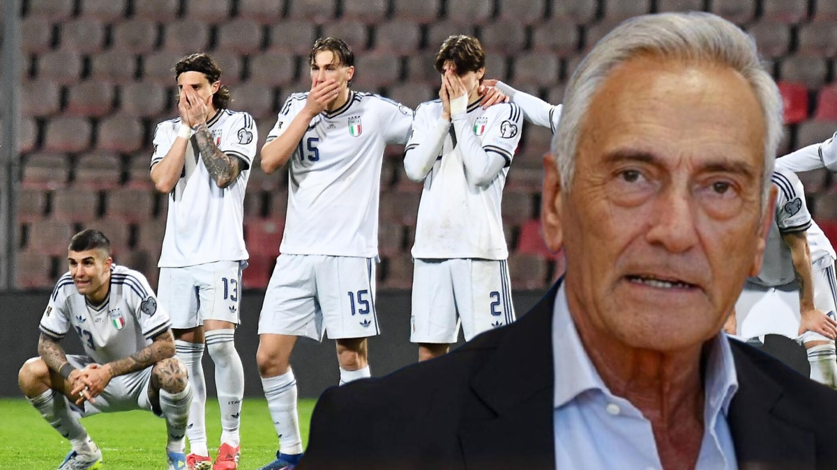 El fracaso mundial de Italia cobró la primera víctima: renunció Gabriele Gravina, el polémico presidente de la Federación tras la presión del país