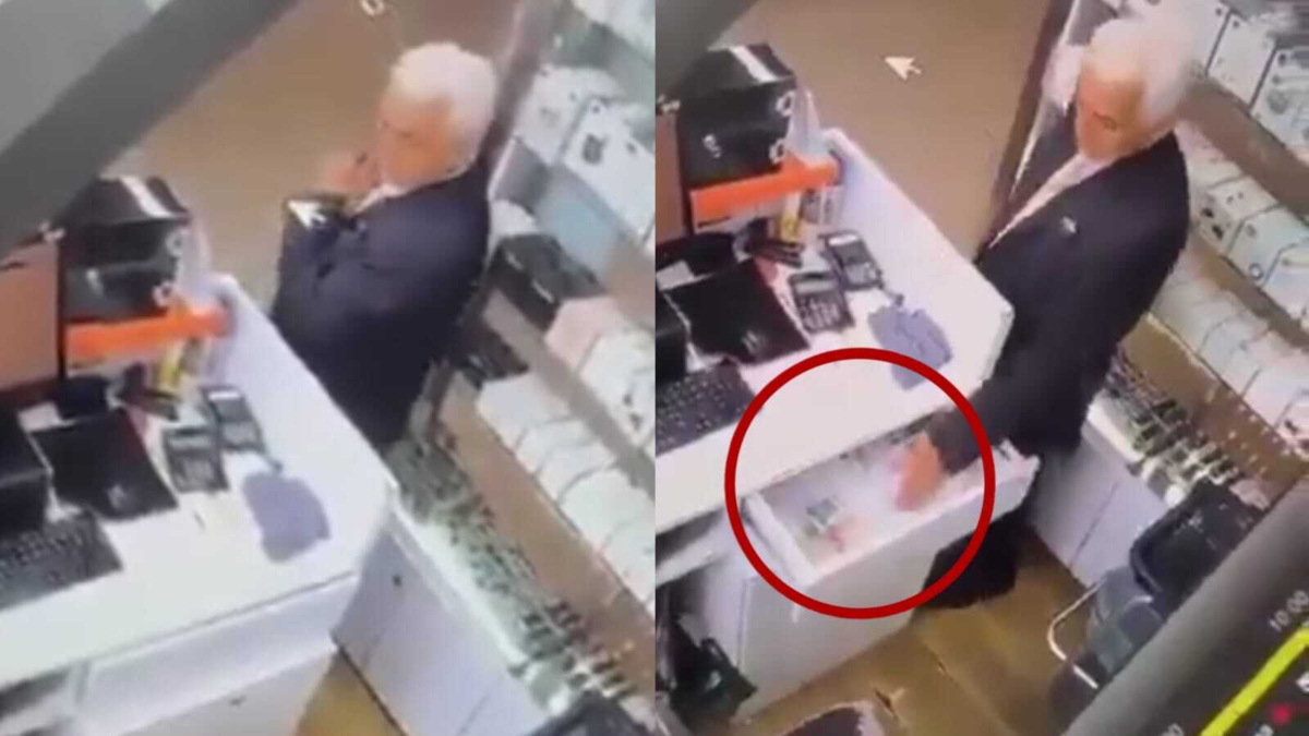 Lo que se sabe del adulto mayor que fue grabado robando en un local del aeropuerto El Dorado, en Bogotá: sería el líder de una banda