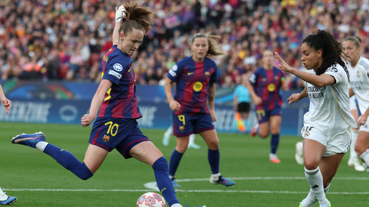 Barcelona aplasta al Real Madrid de Linda Caicedo y firma otro paso a semifinal en la Liga de Campeones femenina