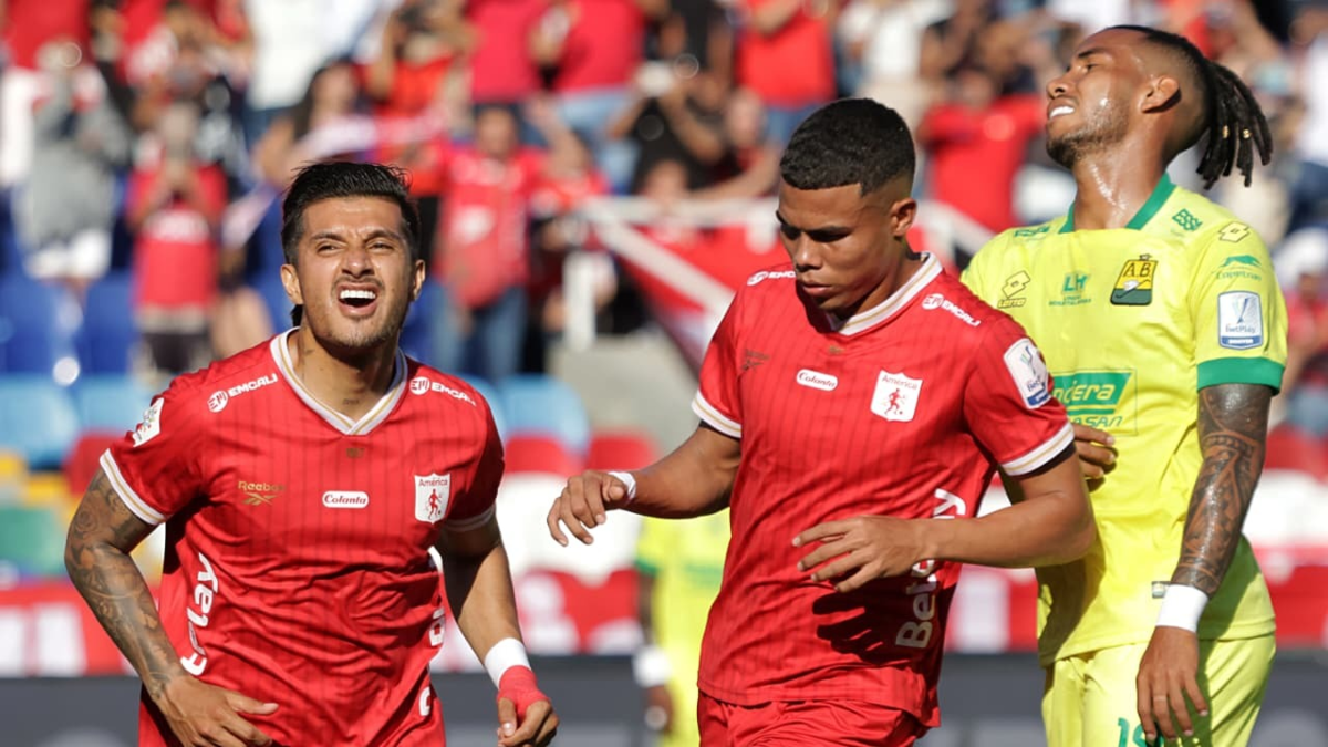 América de Cali vence a Atlético Bucaramanga y encamina su clasificación en la Liga