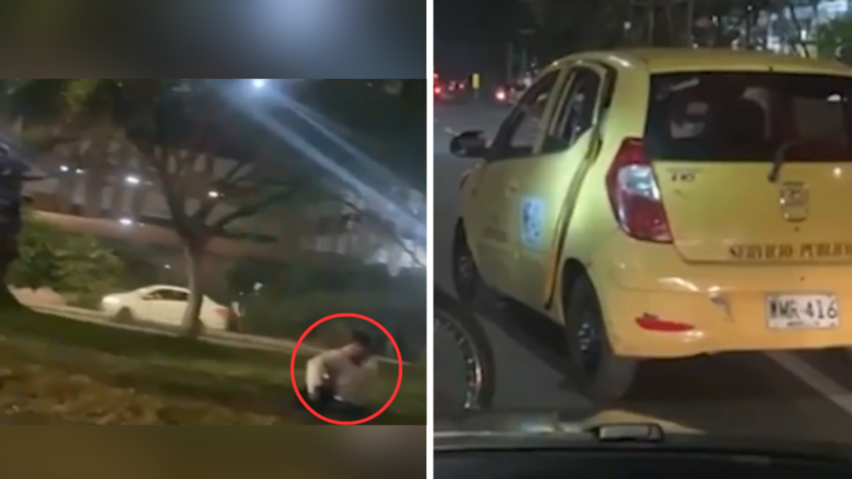 Taxista en Antioquia golpeó con bate en la cabeza a joven de 23 años tras accidente: la víctima está en UCI