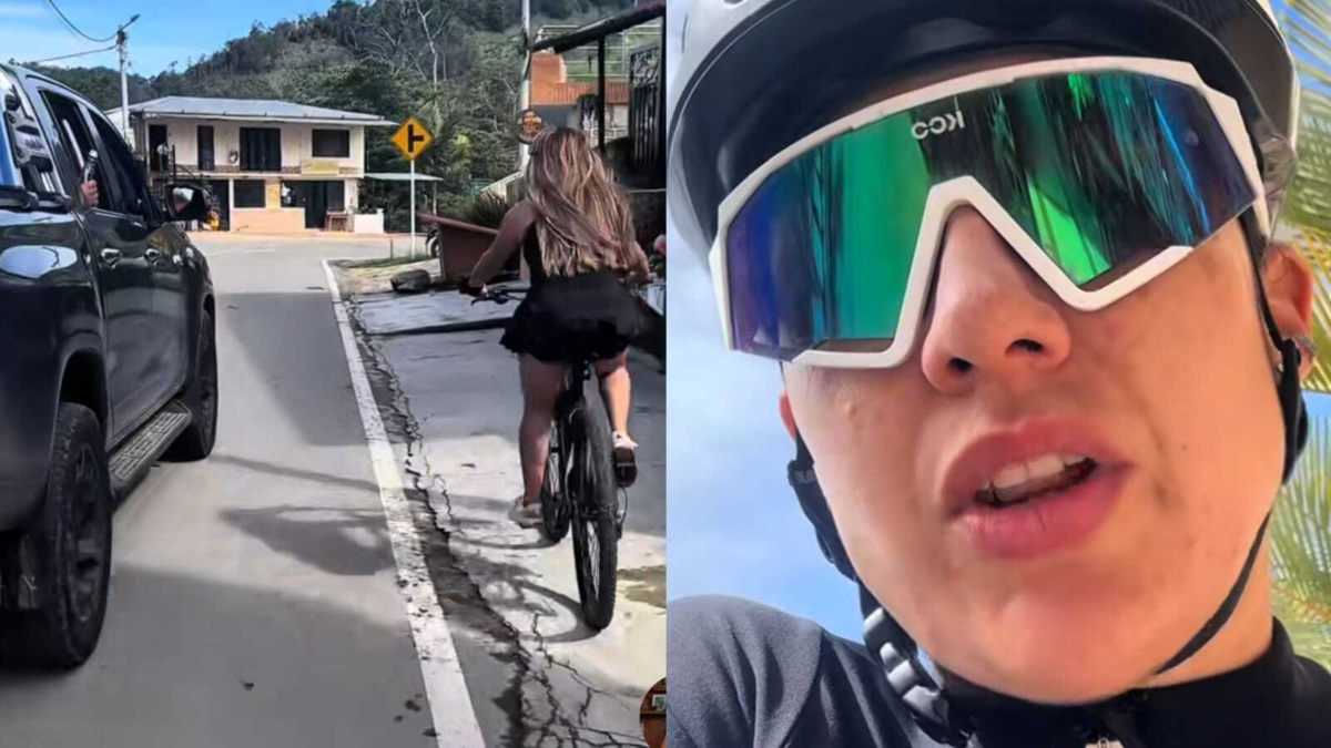 Ciclista fue acosada por dos hombres en la vía Fusagasugá-Pascal: 'Al querer irme me cierran con el carro'