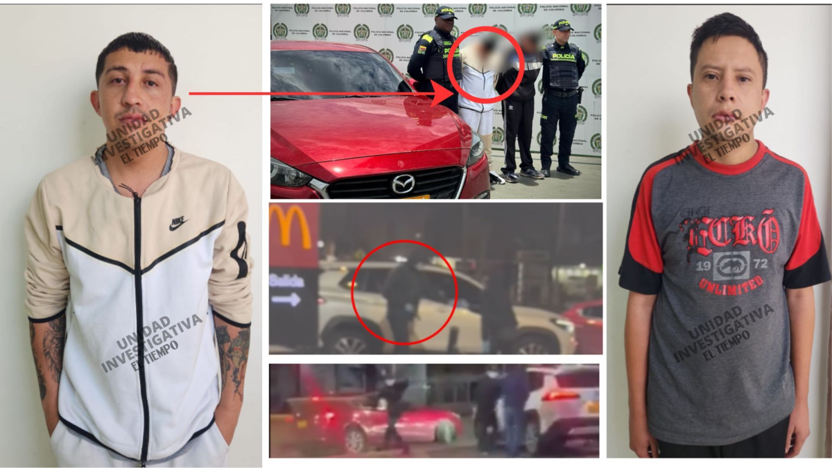 ¿Por qué la Fiscalía no pudo acusar en 2025 a hombre que acaban de recapturar con carro rojo usado en hurto afuera de un McDonald's de Bogotá?
