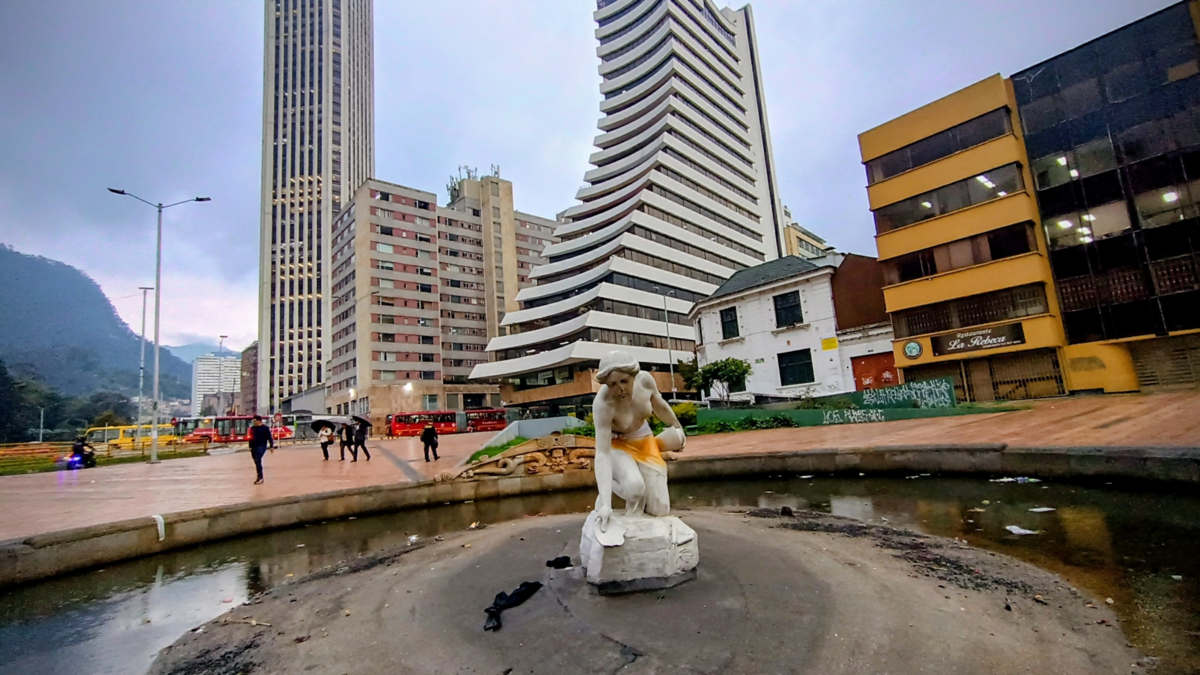 El viacrucis de la bíblica Rebeca, de San Diego, en Bogotá, en sus 100 años de historia