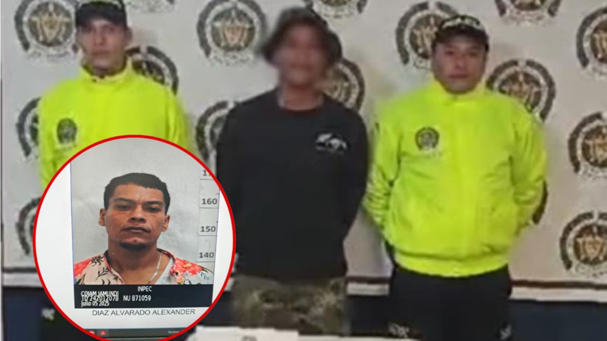 Atención: recapturan al 'Monstruo de Anapoima', un día después de su fuga de la cárcel de Jamundí; su ausencia se había detectado en Viernes Santo