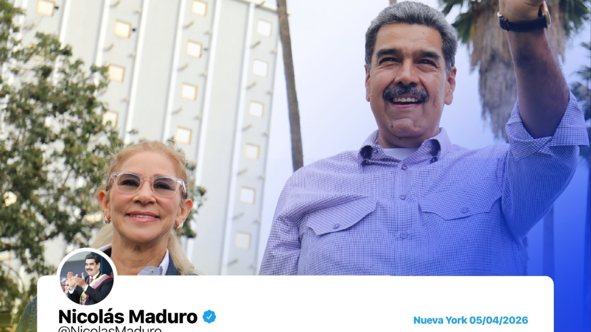 Nicolás Maduro y su esposa, Cilia Flores, enviaron un mensaje desde la cárcel en Estados Unidos este Domingo de Resurrección: 'Victoria de la vida'