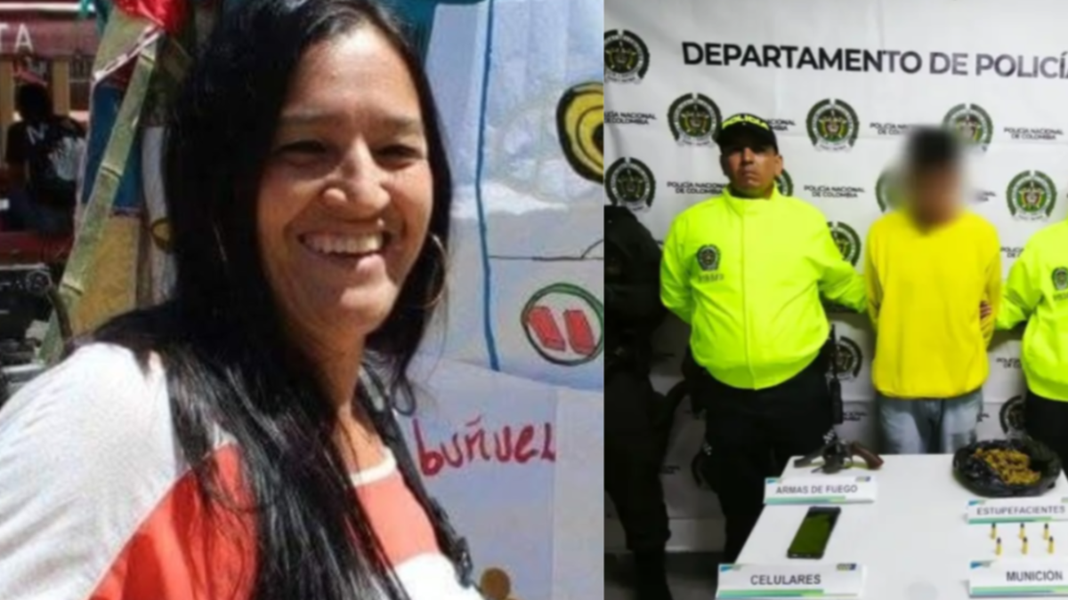 Cayó un hombre de la banda 'la Terraza' con el revólver que habría sido usado en el asesinato de una lideresa social en Andes, Antioquia