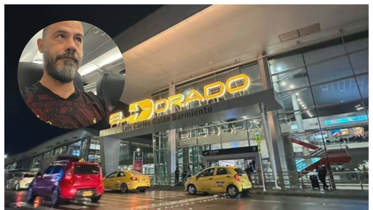 Video | Indignación por agresión de supuesto hincha del Cali a periodista que cubre el América, en el aeropuerto El Dorado, en Bogotá