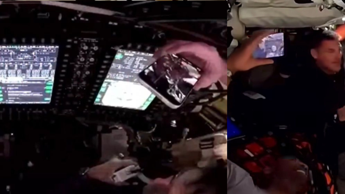 Los celulares que están usando los astronautas de la misión Artemis 2: con estos equipos han logrado las magníficas fotos de la Tierra y la Luna