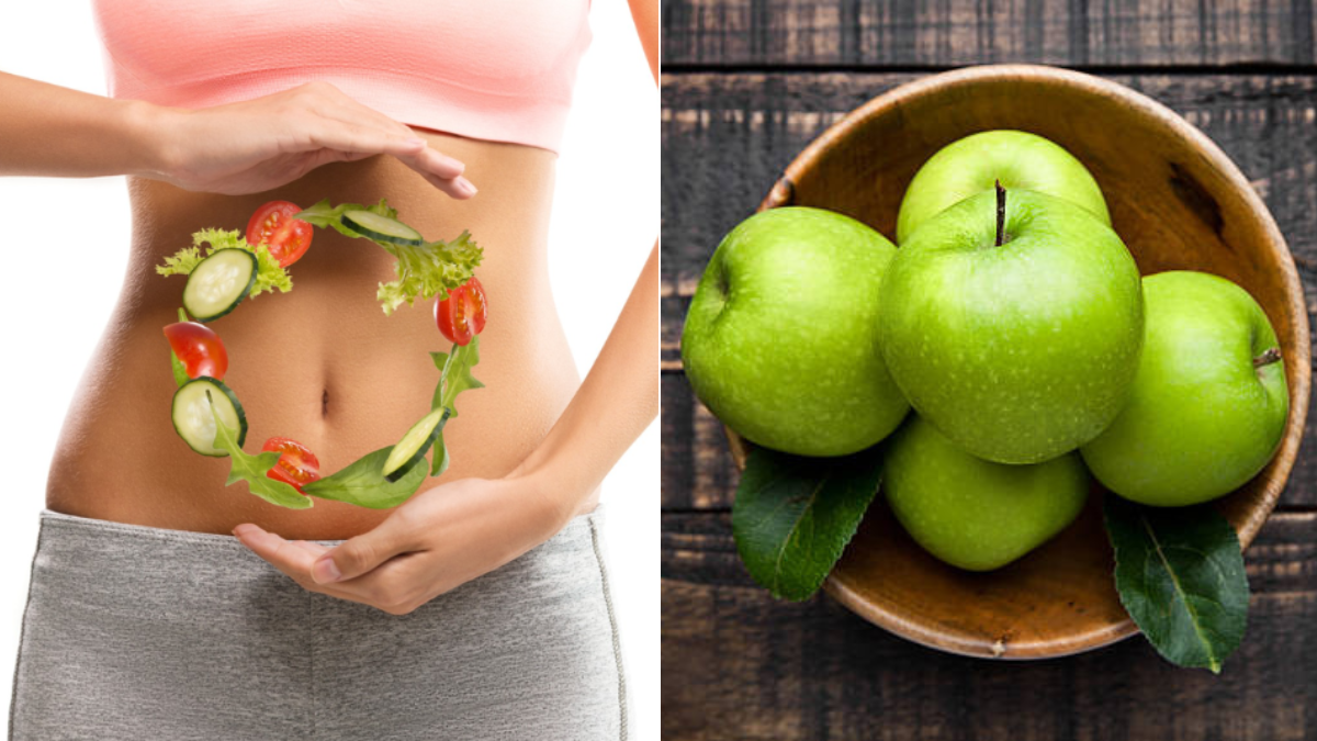 ¿La manzana verde puede influir en el control del hambre y la digestión? Su fibra y alto contenido de agua ayudan a sentir más saciedad