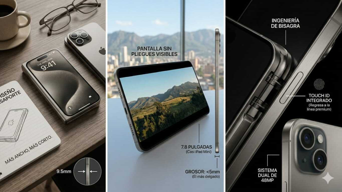 ¿Se filtró el iPhone 18 Fold plegable? Aparecen en Internet fotos de cómo se vería el próximo teléfono de Apple