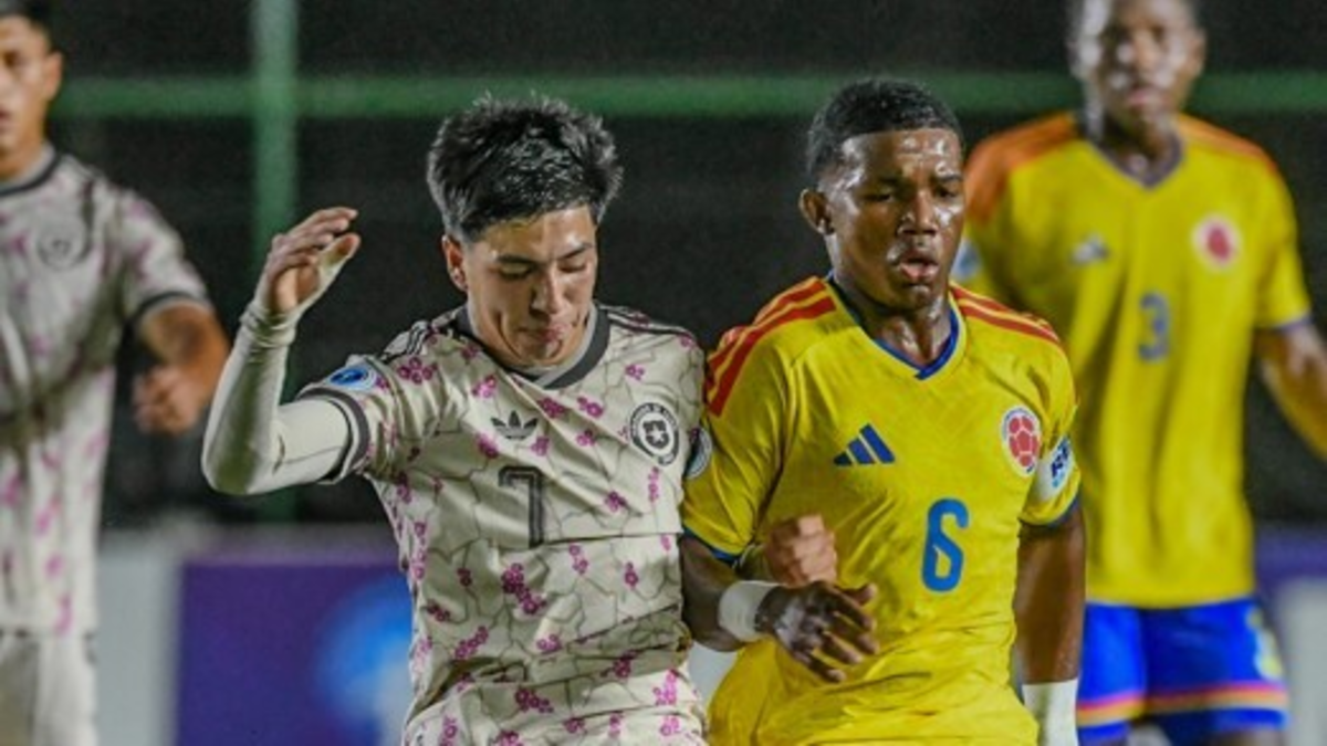 La Selección Colombia se sacudió: buen triunfo sobre Chile en el Campeonato Sudamericano Sub-17