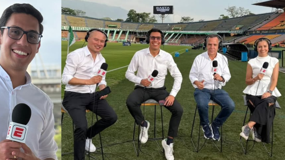 Julián Capera deja 'ESPN Colombia' y se alista para llegar a popular programa deportivo