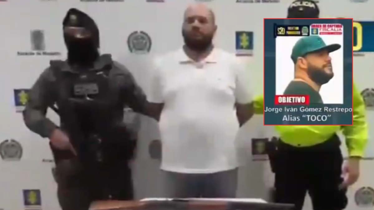 En lujosa mansión de Antioquia capturaron a alias 'Toco', cabecilla de 'Robledo' que enviaba tres toneladas de cocaína mensuales a EE. UU. y Europa