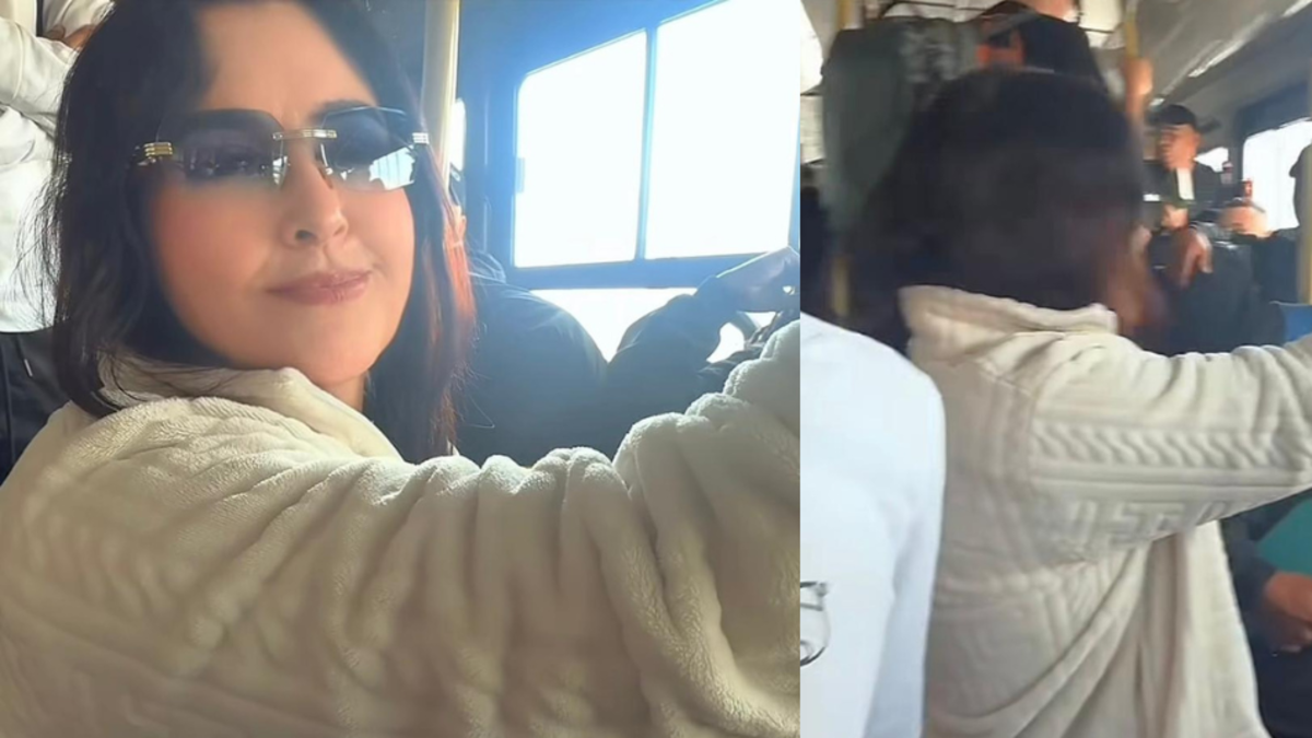 Arelys Henao sorprendió al aparecer en un bus de TransMilenio y compartir con los pasajeros del articulado: 'Nadie le ofreció el puesto'