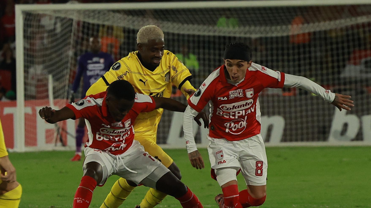 Santa Fe no pudo con Peñarol en el Campín: amargo empate en su estreno en la Copa Libertadores 2026