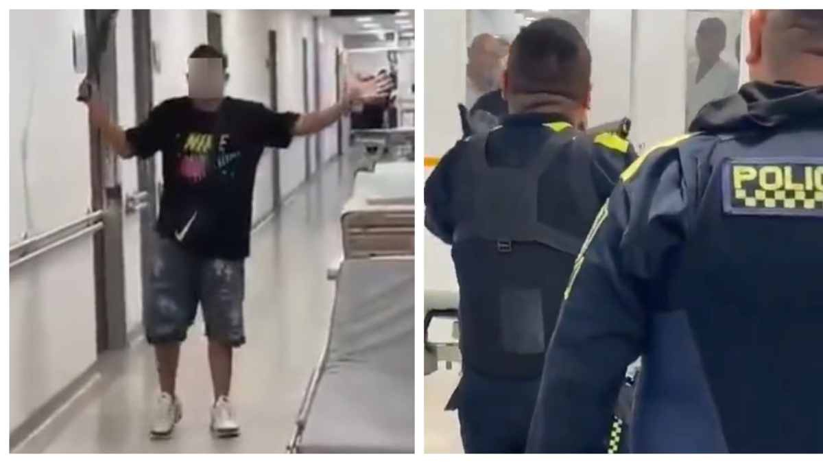Video | Alerta en el Hospital Universitario del Valle: hombre ingresó con arma cortopunzante mientras su pareja recibía atención por aborto