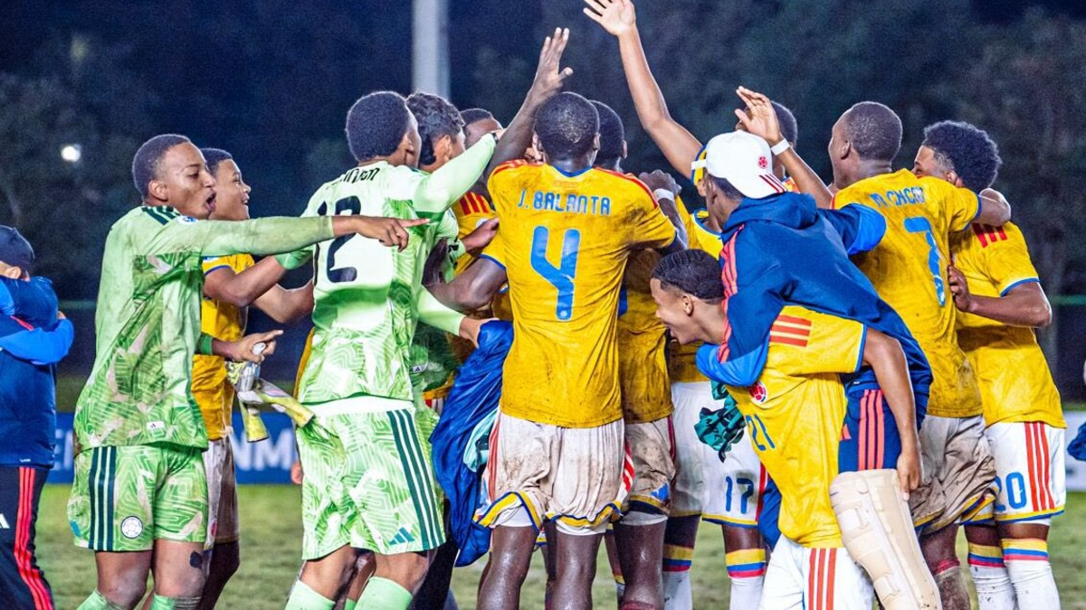 Selección Colombia sub-17 le gana a Paraguay, clasifica al Mundial y va a la semifinal del Sudamericano