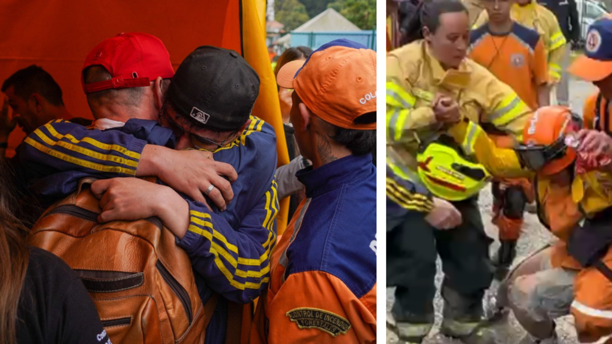 Video del reencuentro de las siete personas desaparecidas en Monserrate con sus familiares tras pasar más de 18 horas perdidas: tenían 'hipotermia'