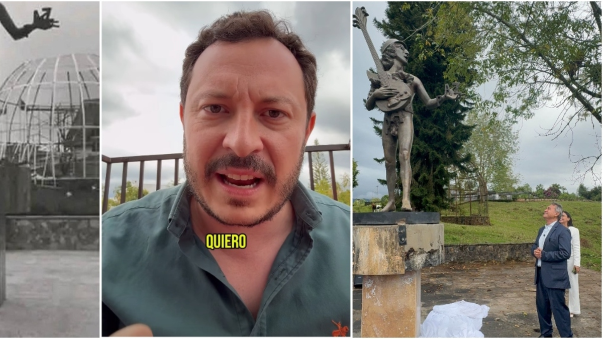 Polémica en Quindío: cuestionan la entrega de Carlos Lehder de escultura de John Lennon en la Posada Alemana; 'No puede ser que exnarco sea celebrado'