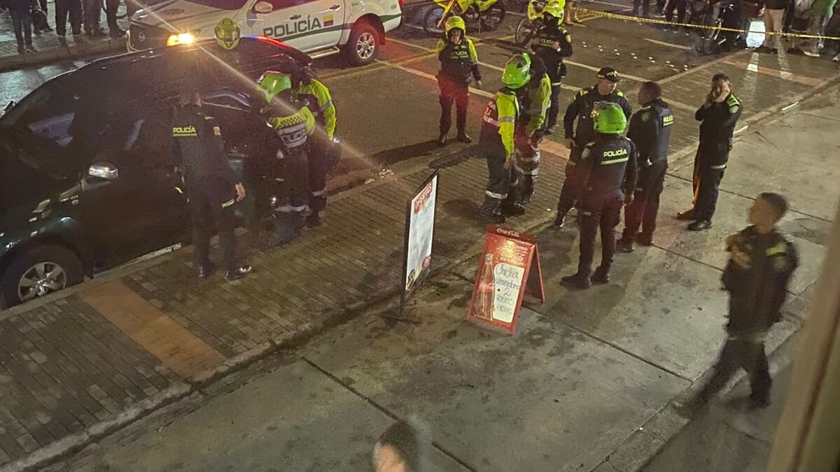 BALACERA EN BOGOTÁ: PÁNICO Y PRELIMINARES DE ROBO
