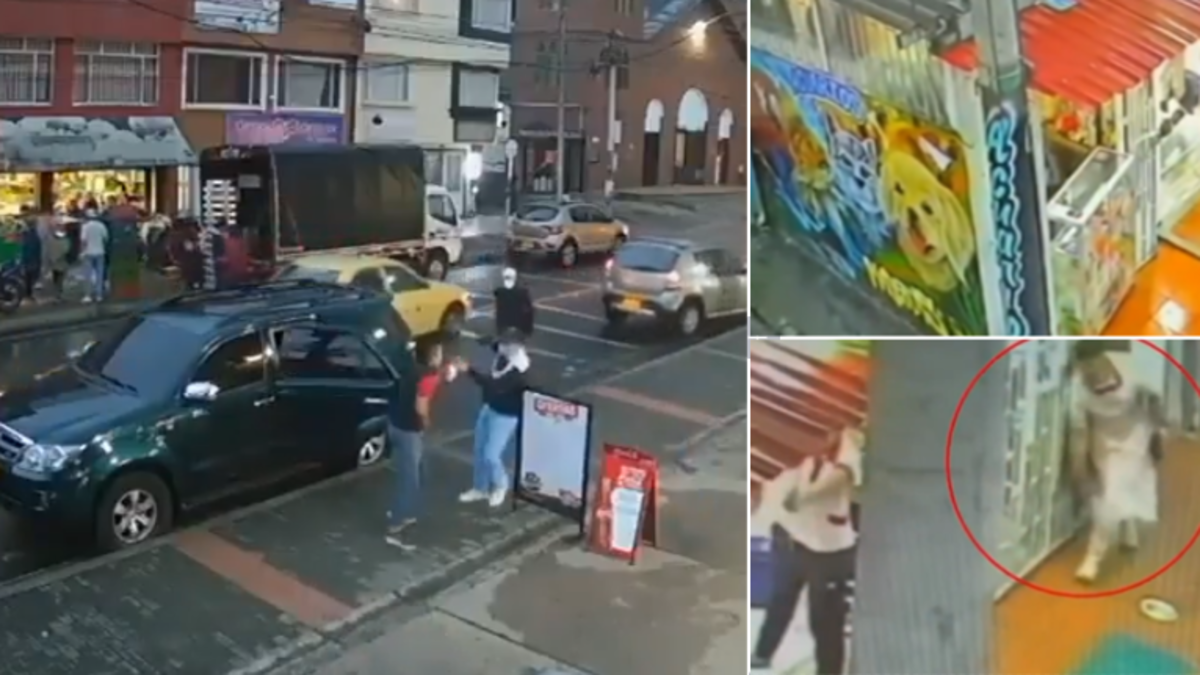 Nuevos videos de la balacera en el norte de Bogotá tras intento de asesinato de comerciante: ruta de escape de sicarios y más personas involucradas