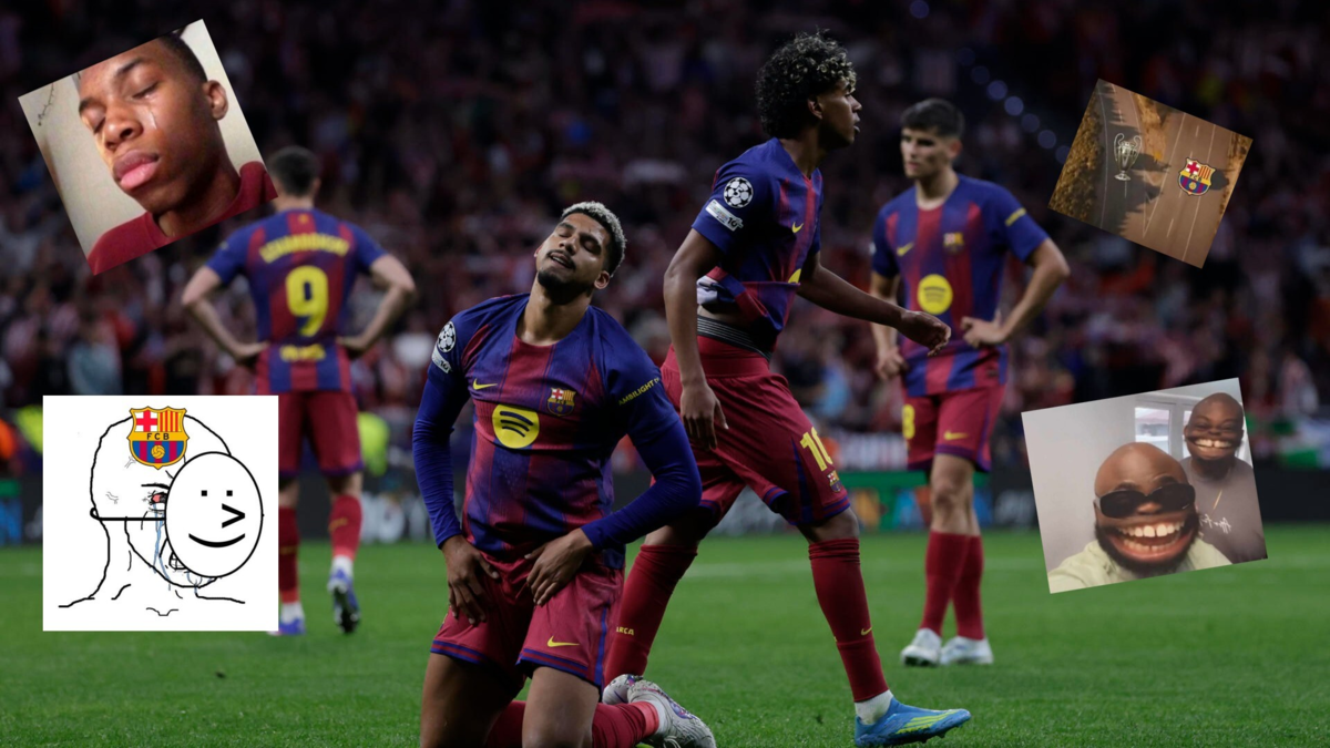 Los memes no perdonan un nuevo fracaso del Barcelona en la Champions League tras la eliminación a manos del Atlético de Madrid: acá los mejores