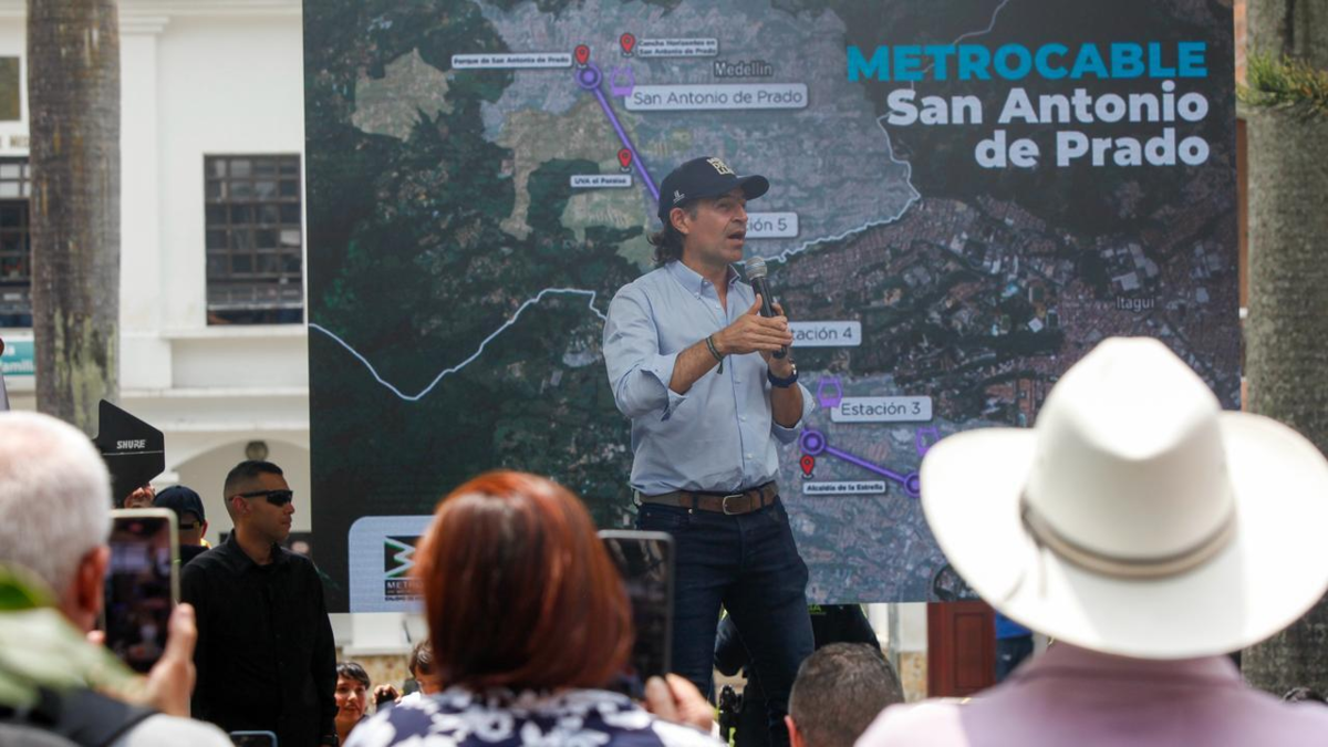 El metrocable más largo de Medellín: así será la séptima línea de cable aéreo que conectará a San Antonio de Prado con el sur del Valle de Aburrá