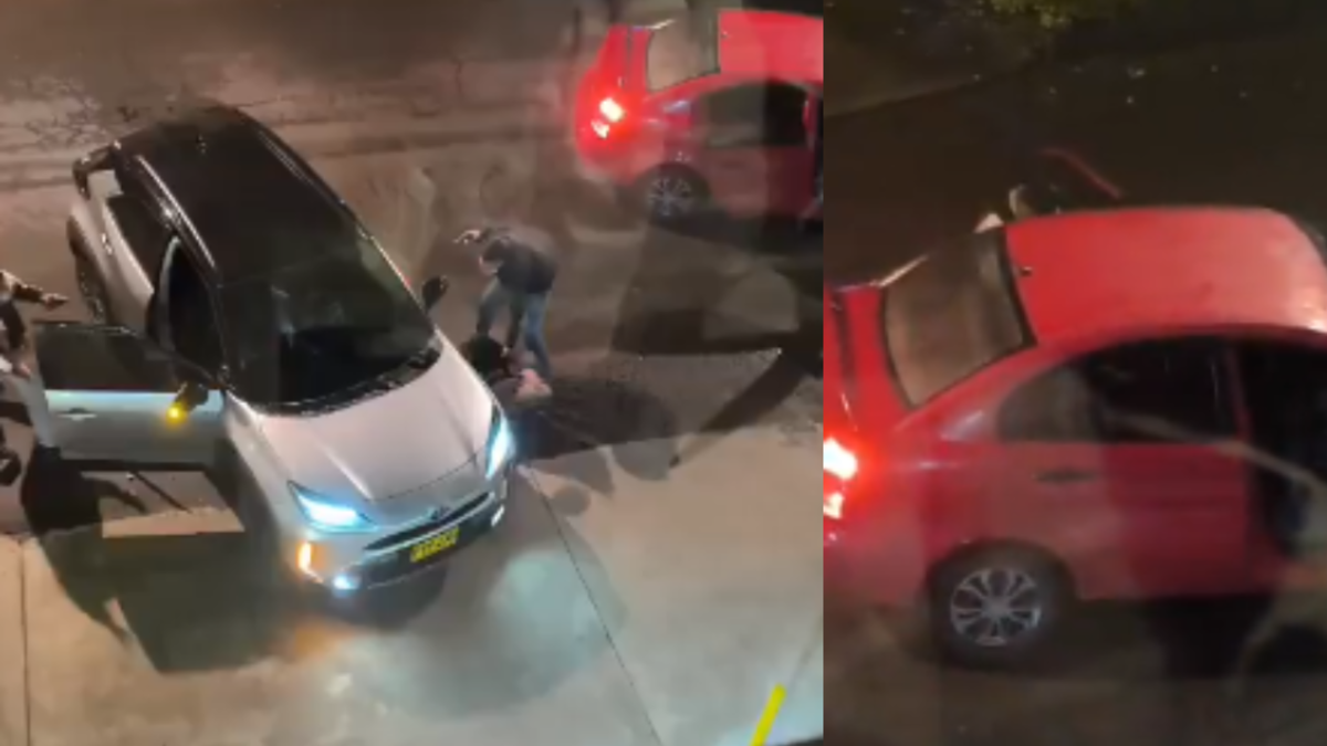 Video muestra violento robo a pareja de adultos mayores en Galerías, Bogotá: delincuentes los amenazaron con armas de fuego