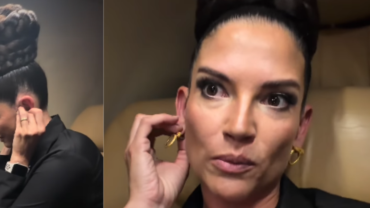 Natalia Jiménez vivió momentos de pánico por fallas reportadas en dos aviones que tomó: 'Estoy muy asustada, quiero llorar'