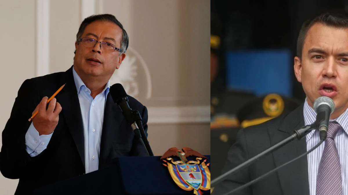 Gustavo Petro anuncia 'demanda penal' contra el presidente de Ecuador, Daniel Noboa, por señalamientos de presuntos vínculos con alias ‘Fito’