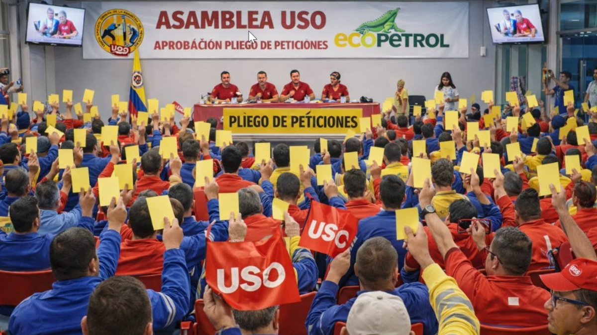 Aumento salarial del 20 % y camionetas 4x4: las millonarias exigencias de la USO a Ecopetrol para no irse a huelga