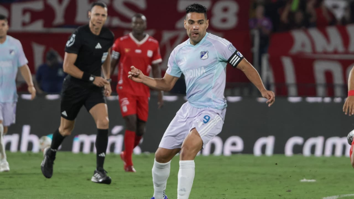 Falcao García no será operado tras la fractura que sufrió en el rostro: desde Millonarios revelaron el tiempo de baja y cuándo volverá