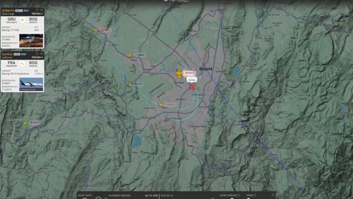 Tensión en el Aeropuerto El Dorado de Bogotá por avión que abortó aterrizaje para evitar incidente: dos aeronaves habrían coincidido en pista