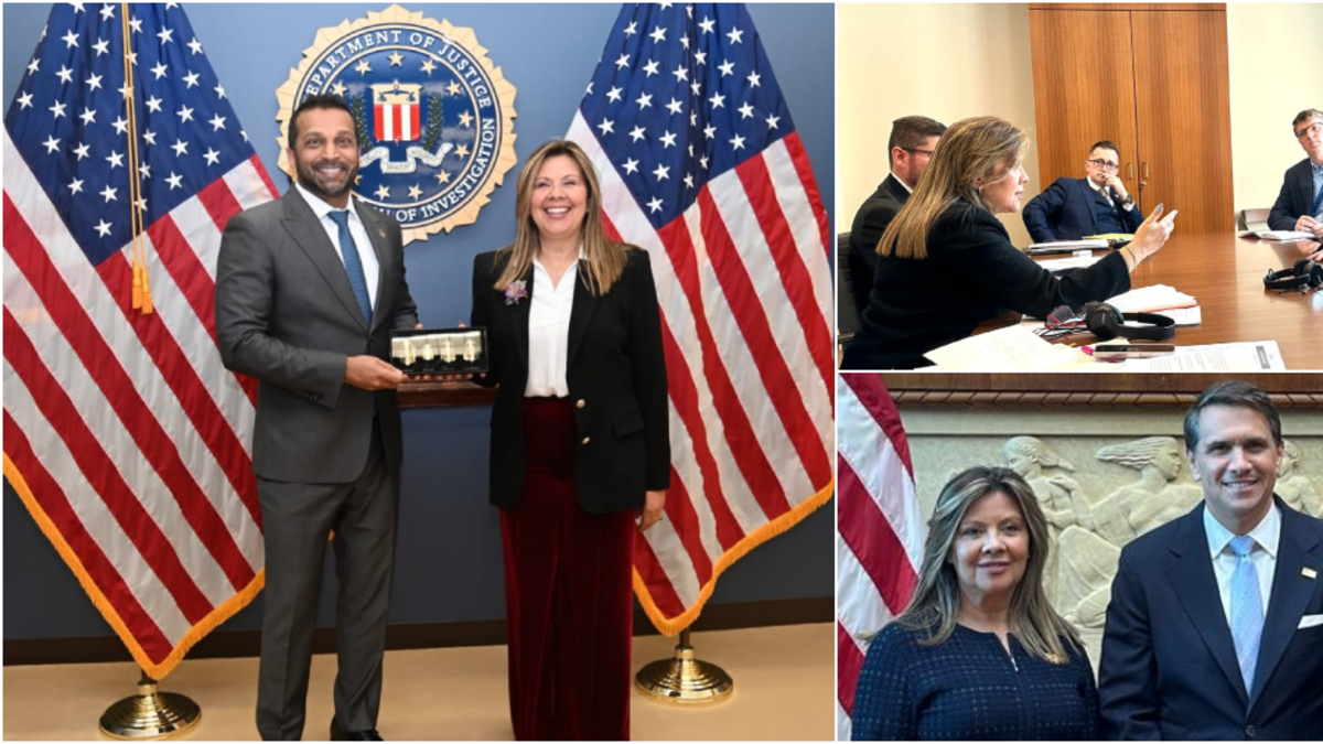 Fiscal Luz Adriana Camargo se reunió en Estados Unidos con agentes del FBI, DEA e INL: de esto se habló