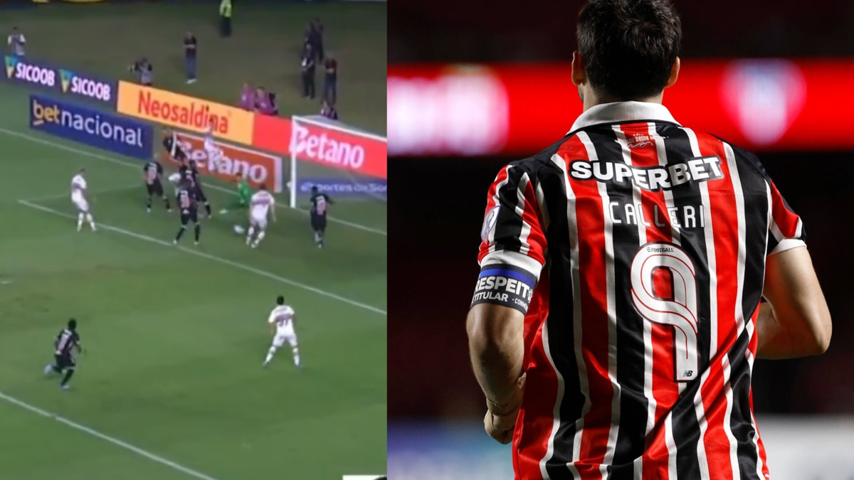 Video | Delantero de Sao Paulo, rival de Millonarios en Copa Sudamericana, protagonizó insólita jugada al fallar tres veces un gol debajo del arco