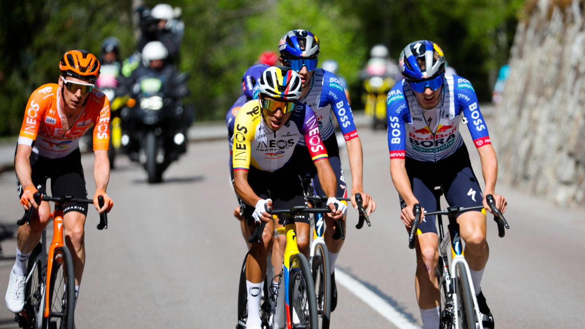 Egan Bernal, galáctico en el Tour de los Alpes: sobrevivió a la caótica etapa 3, fue tercero y escaló al podio en la clasificación general