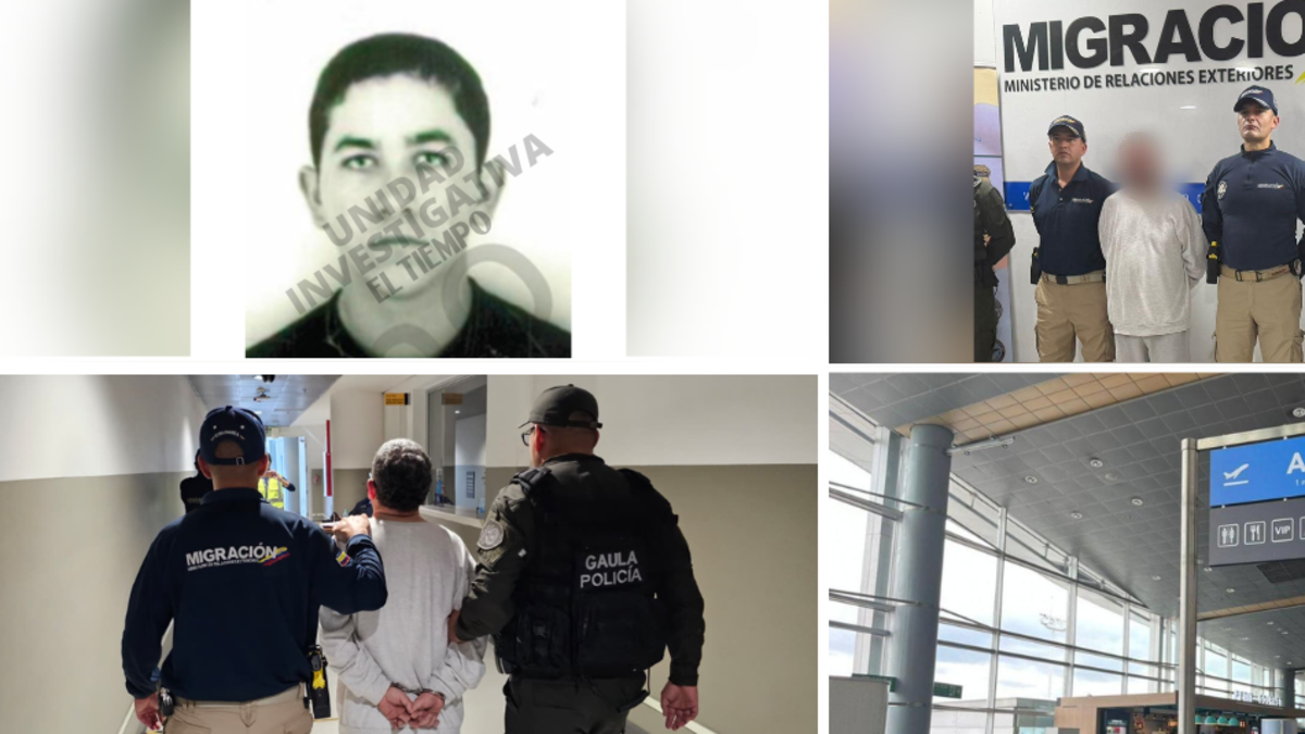 Atención: capturan en el aeropuerto El Dorado a expolicía vinculado a red de 'neonazis' que ejecutaba secuestros en Bogotá